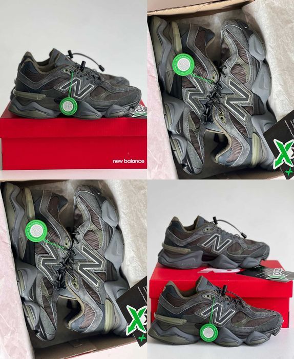 Кроссовки New Balance 9060 Blacktop Dark Moss 36-45 Новинка Весны! Топ