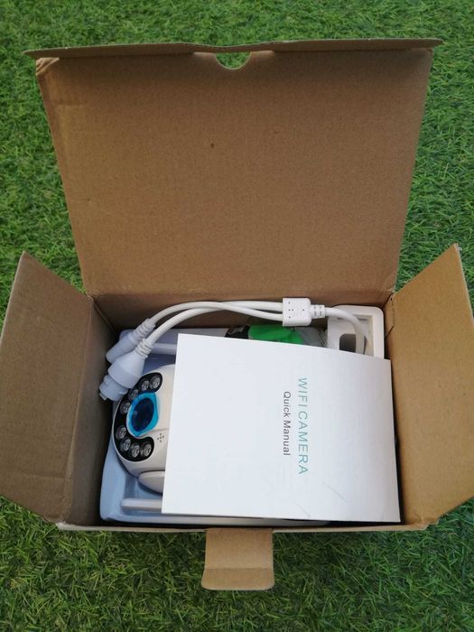 Câmara de Vigilância IP Wifi ou por cabo  Exterior rotativa e fixa