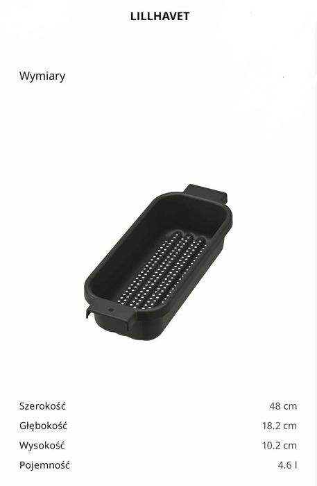 Sitko do zlewu LILLHAVET