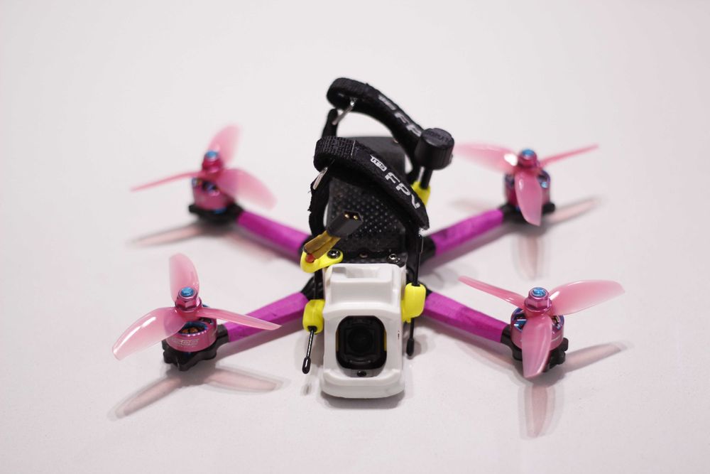 top notch 3.5 inch fpv quad built