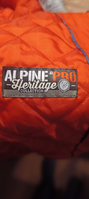 Kurtka zimowa z kapturem alpine pro mlodziezowa