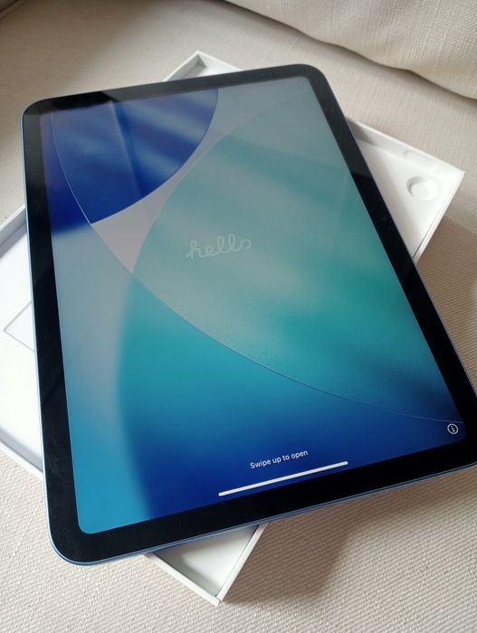 Niebieski iPad 10 generacji