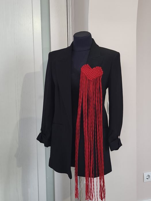 Макраме сердечко