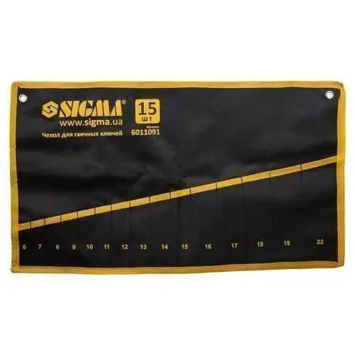 Чохол для гайкових ключів на 12, 14, 15, 20, 25 ключів SIGMA (гаечных)