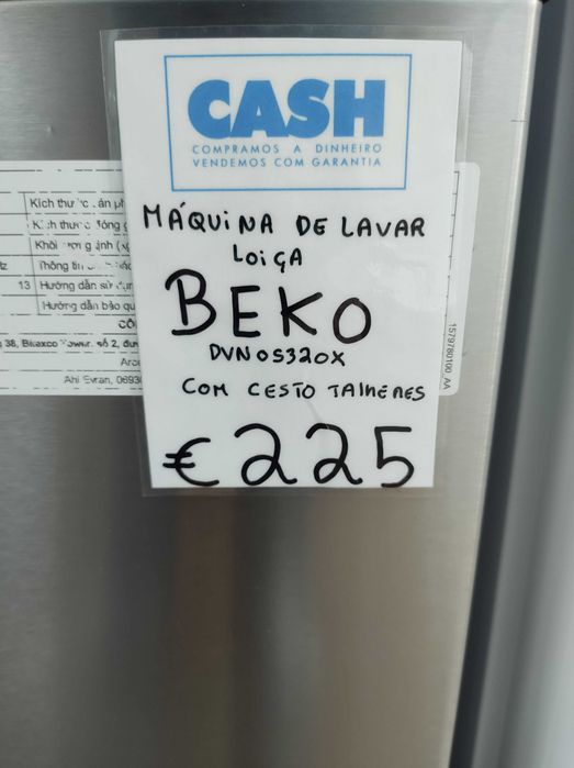 MAQUINA LAVAR LOIÇA BEKO