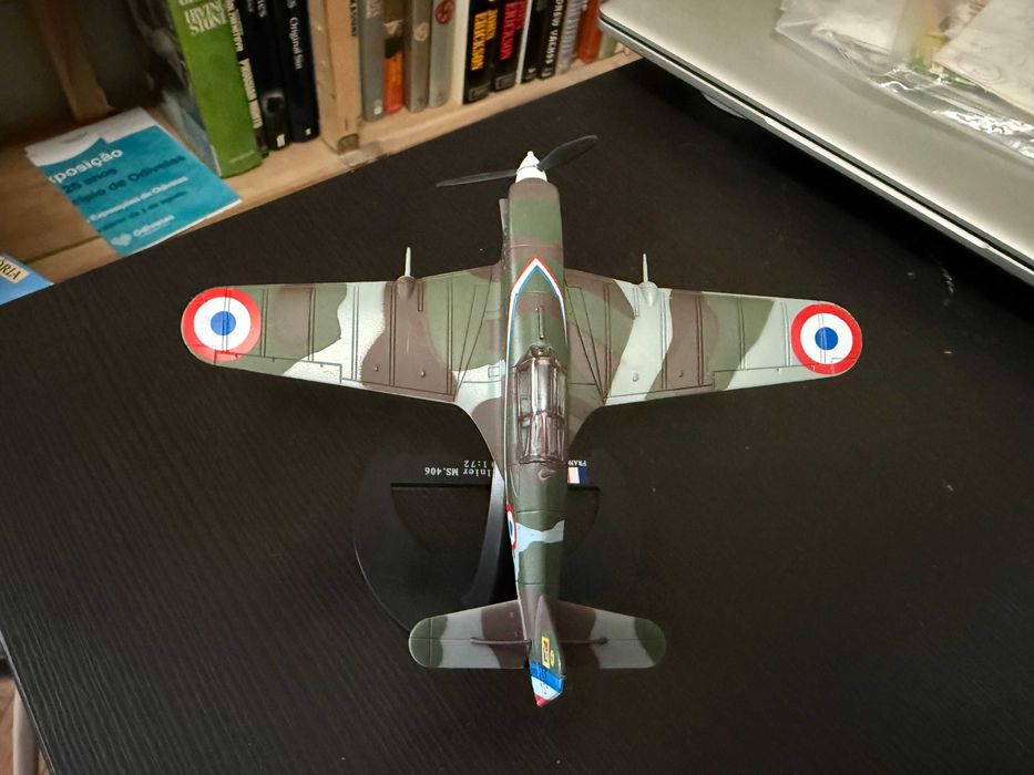 Morane-Saulnier MS406. 1940 . 1:72 - World War II Planes - França