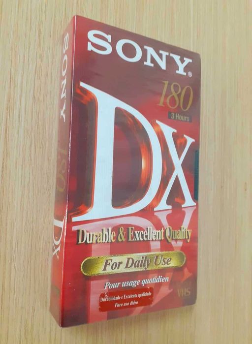 Sony DX 180 (Cassete VHS Nova)