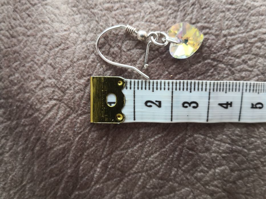 Komplet srebrnej biżuterii swarovski