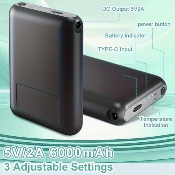 Power banks de temperatura para dispositivos inteligentes de vestir (smart wear)