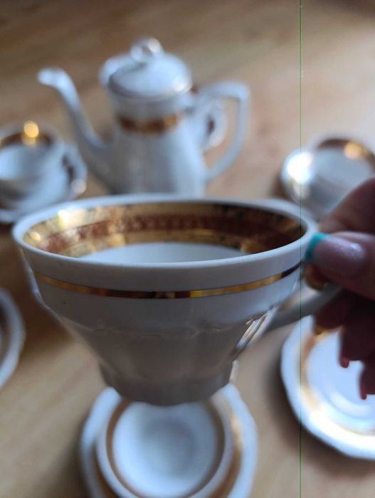 Komplet porcelany, Bogucice, lata 70