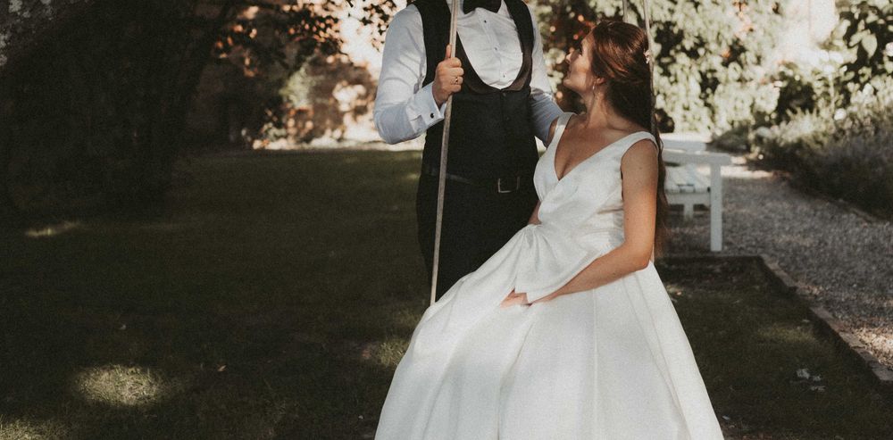 Suknie ślubną gładka rozmiar 36-38