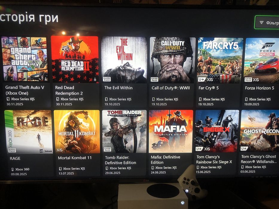 Xbox Series S 512 Gb,два геймпади