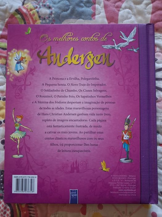 Livro: "Os melhores contos de Andersen"