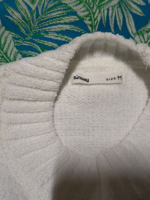 Sweter Sinsay w motywie zimowym roz. M (38)