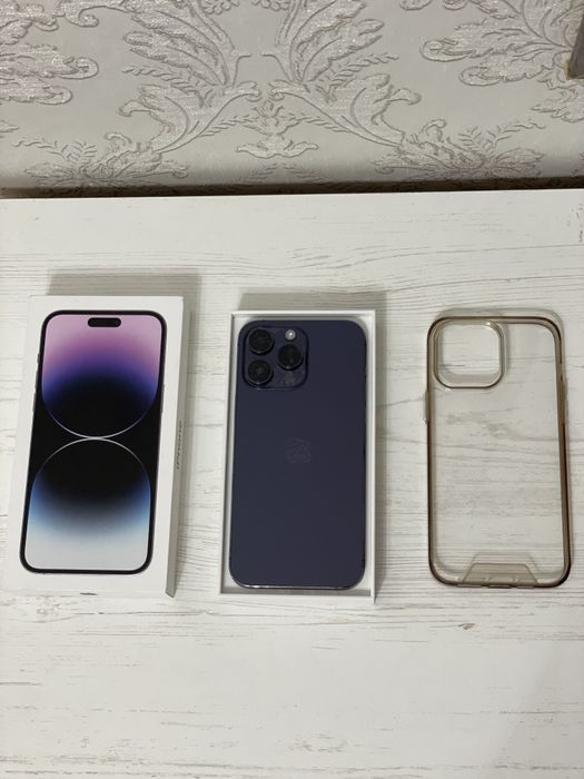 ‼️ iPhone 14 Pro Max 256 ГБ 87% АКБ комплект, телефон