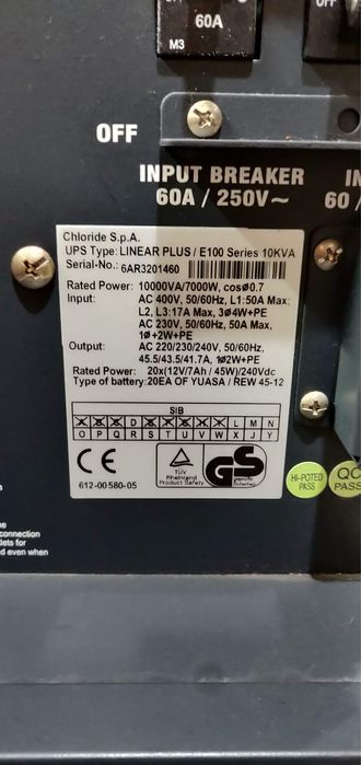 UPS 10kva Linear Plus