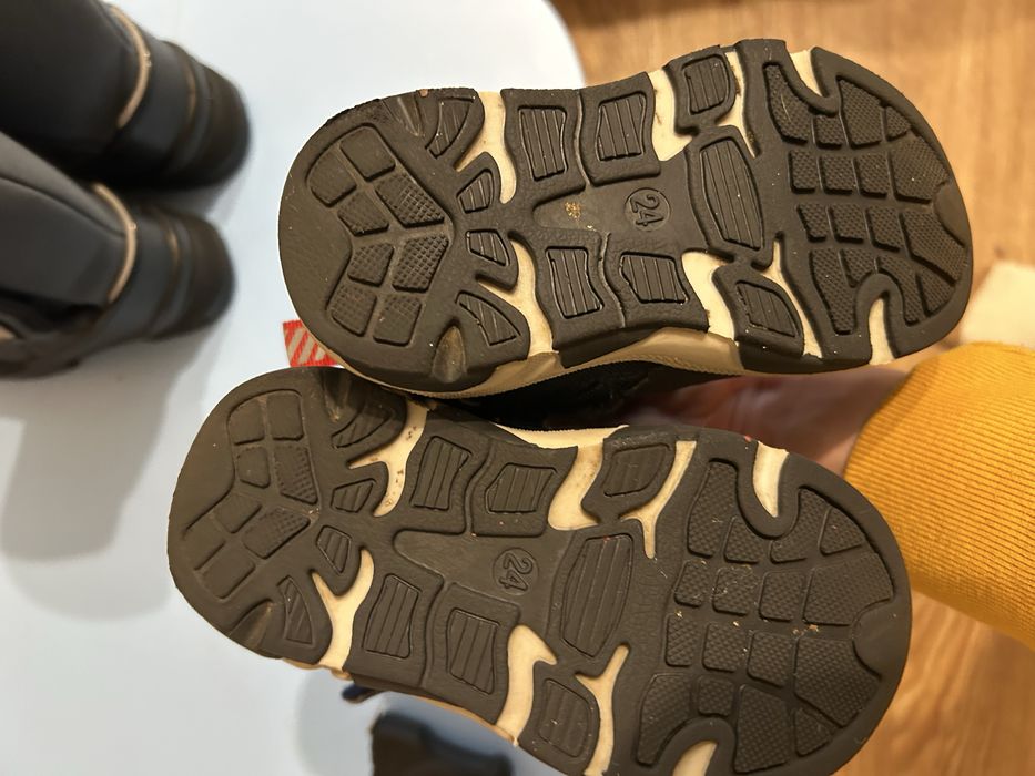 Зимові чоботи kuoma и осенние на молнии ботиночки