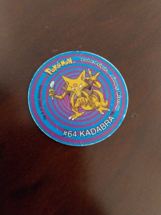 Tazo Pokémon 2, 64 Kadabra No. 89, vintage, rare
