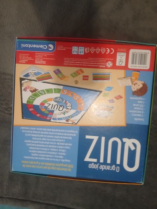 Jogo de tabuleiro do quiz