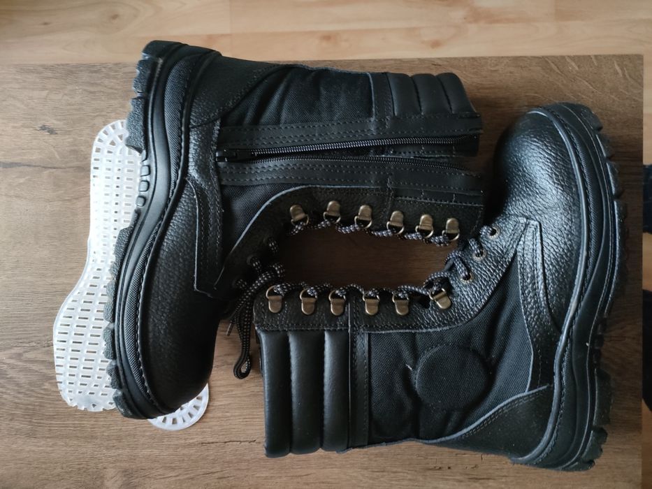 Buty damskie skóra ekologiczna rozm. 38 wysokie