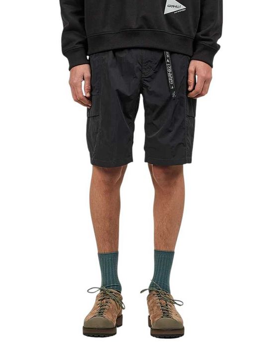 Шорти Gramicci x And Wander Patchwork Wind Short Black