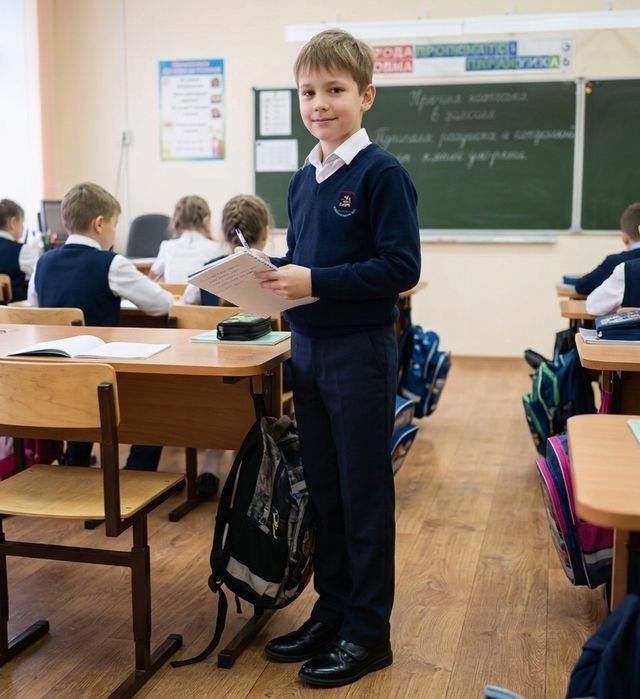 Брюки на хлопчика класичні