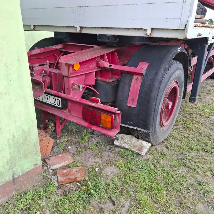 Przyczepa do balotów srzyniopalet,wywrotki Zarejestrowana i Opłacona