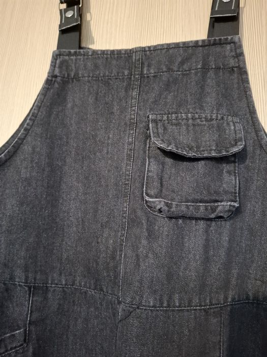 Nowe premium spodnie jeans ogrodniczki XL