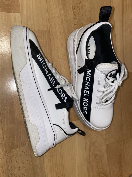 Sneakersy biale Michael Kors