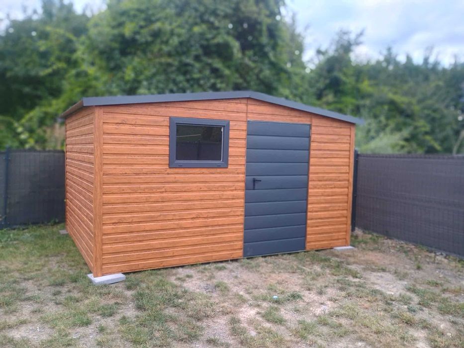 domek narzędziowy , domek ogrodowy garaż blaszany blaszak garaże blasz