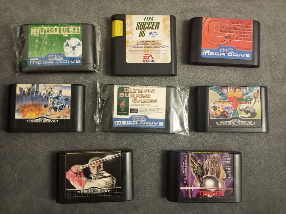 Cartuchos Mega Drive