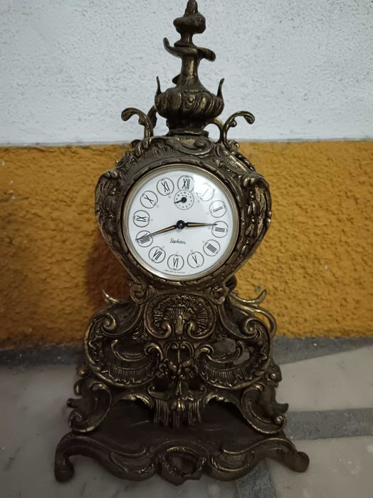 Relógio de mesa reguladora antigo