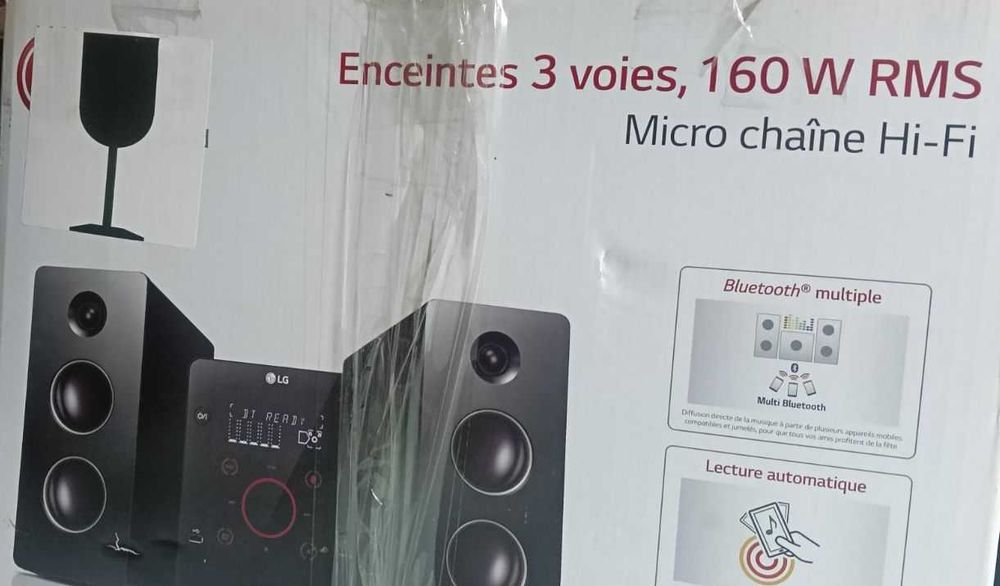 LG XBOOM CM2760 hi-fi програвач
