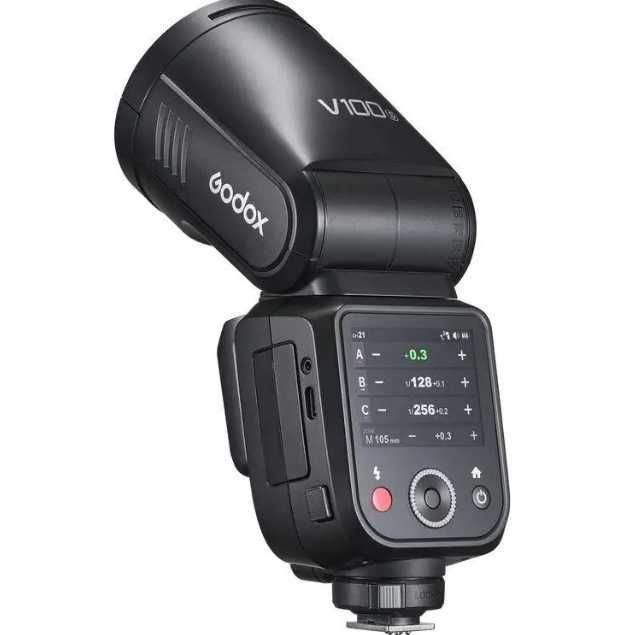 Спалах Godox V100 Flash для Nikon, Sony, FUJIFILM, Olympus