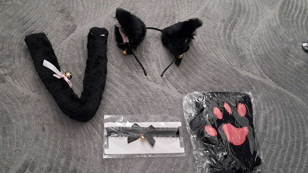 Przebranie strój kostium kot czarny