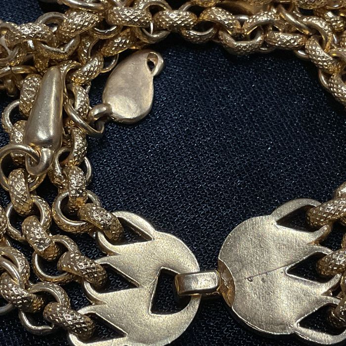 Pulseira biju,peça vintage ,linda 3 partes 2o cm