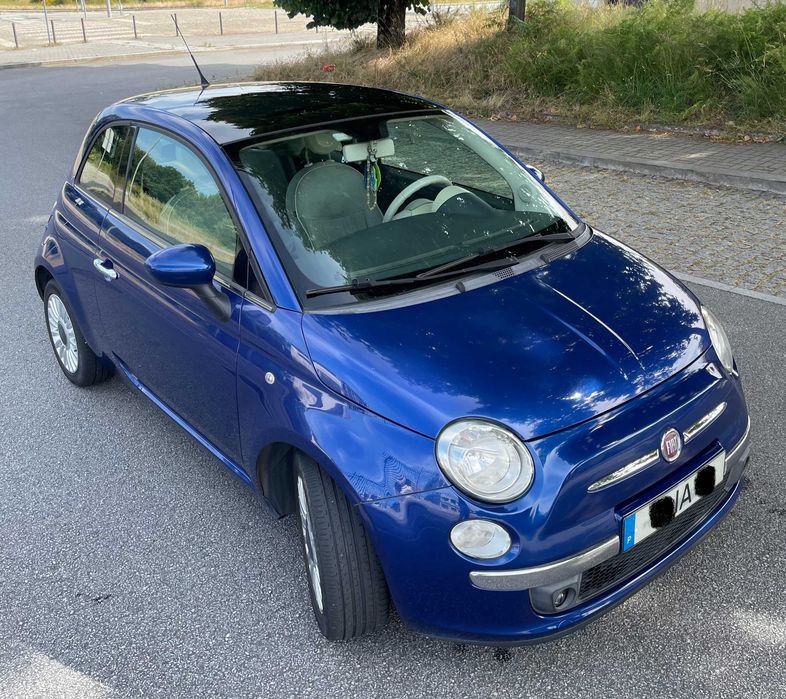 Fiat 500 Lounge 124mil kms NACIONAL