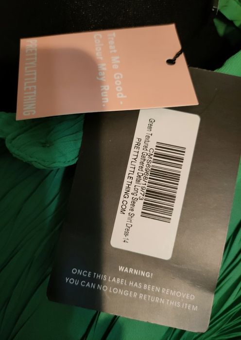 Zielona koszula/tunika