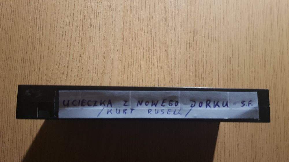"Ucieczka z Nowego Jorku" na kasecie VHS