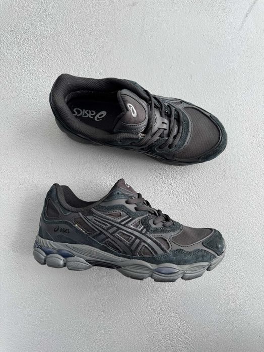 ‼️НОВІ Кросівки Asics Gel-NYC Triple Black Gore-Tex