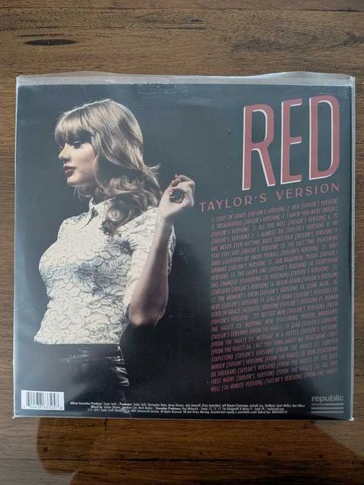 Taylor Swift Red (Taylor's Version) 4 Vinis , novo