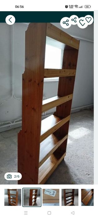 Regał ikea leksvik