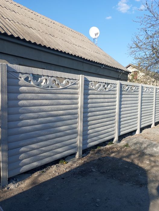 ЄВРОПАРКАН  ЄВРОЗАБОР ГЛЯНЦЕВИЙ Паркан  Вироби з бетону  Плитка