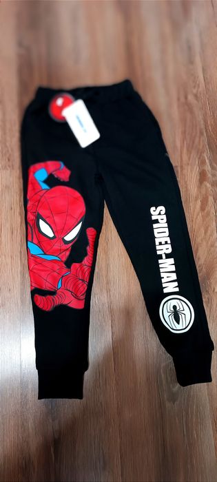 Спортивные штаны Spider Man,Стильные джинсы скинни на 7-8 лет Вайкики