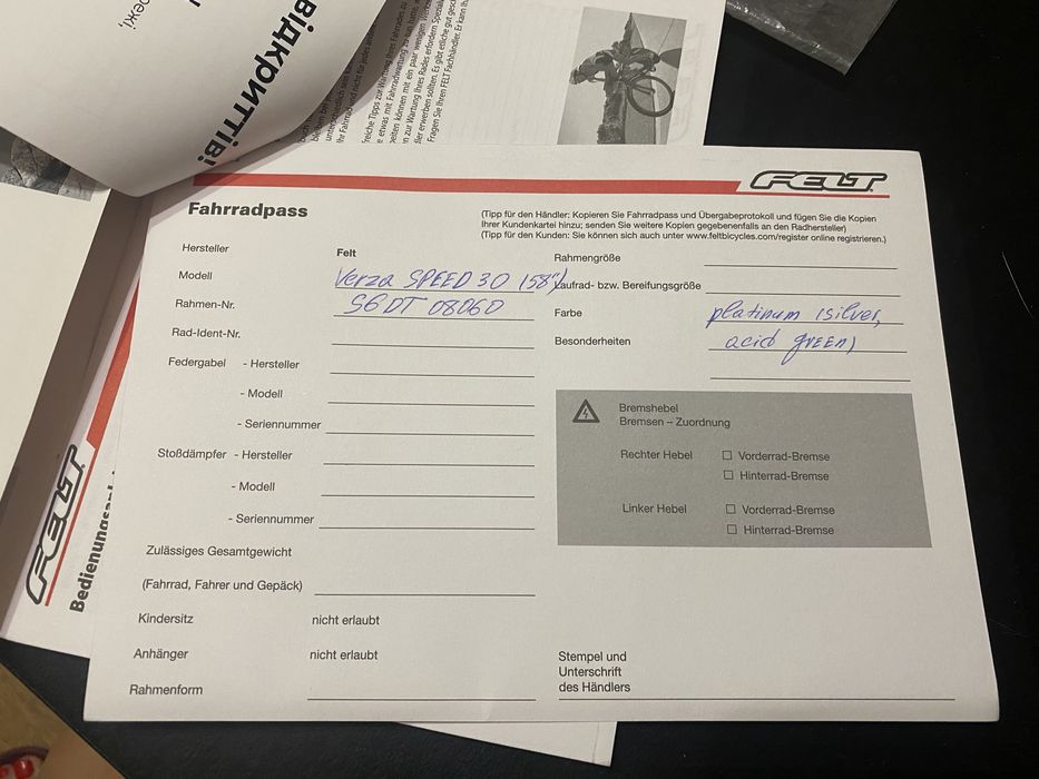 Велосипед Felt Verza Speed ​​30