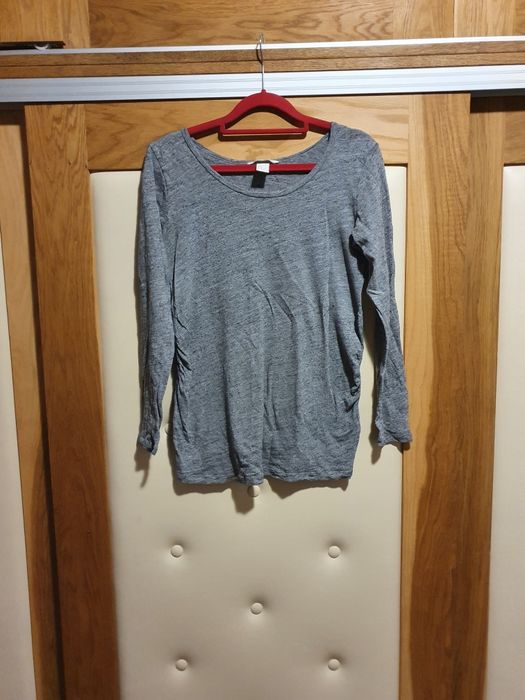 Top dla mamy, bluzka ciążowa, H&M Mama, M