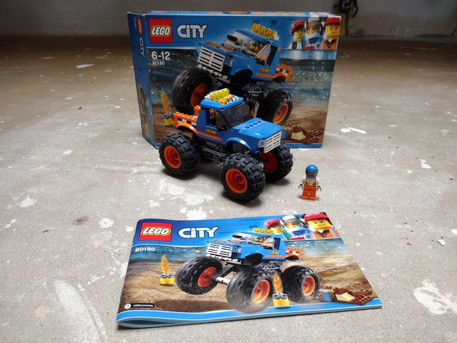 Lego 60180 Crusher Lego Truck LEGO City Monster Truck Building Kit