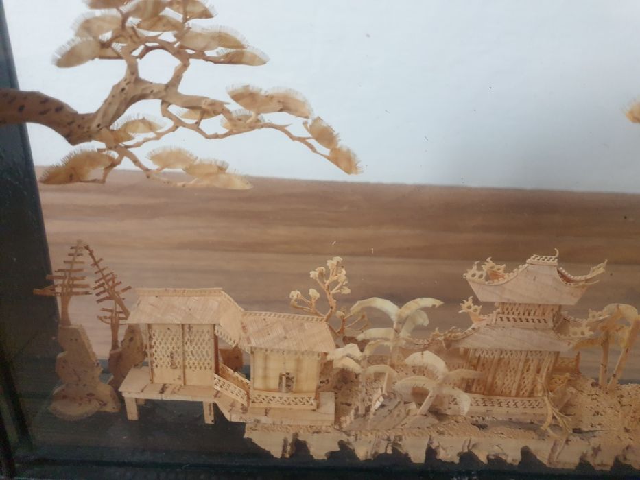 Rzeźba drewno korkowe Chiny