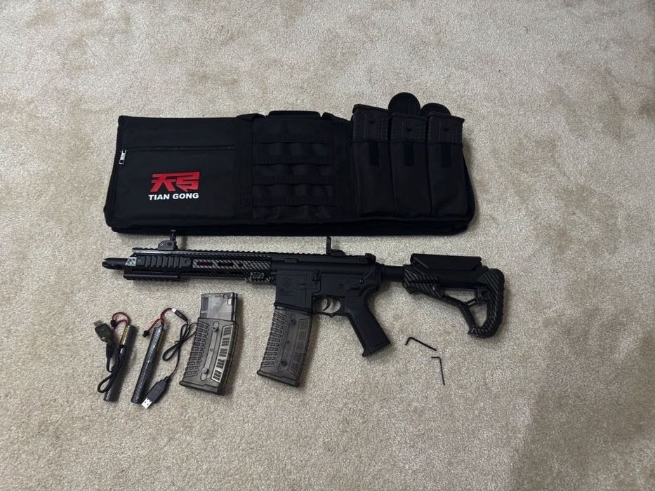 Karabin zabawkowy AR-15/F4 na Kulki żelowe