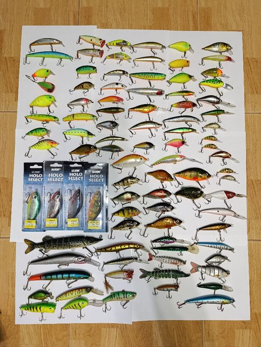 Колекція воблерів.